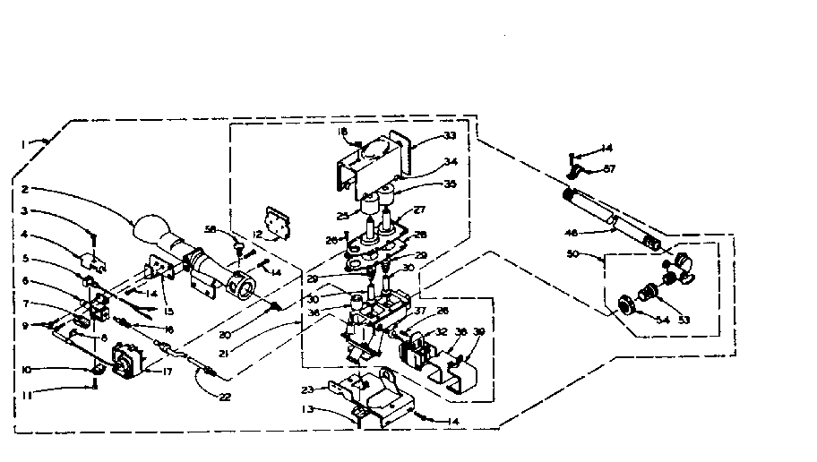 White rodgers burner assembly
