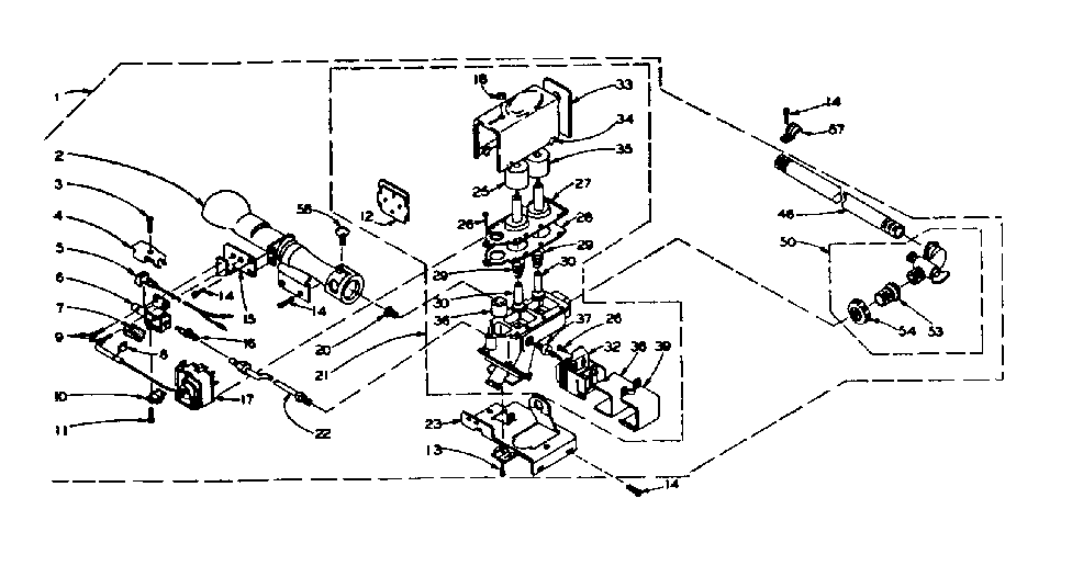 White rodgers burner assembly