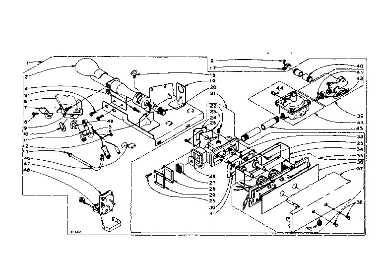Dole burner assembly