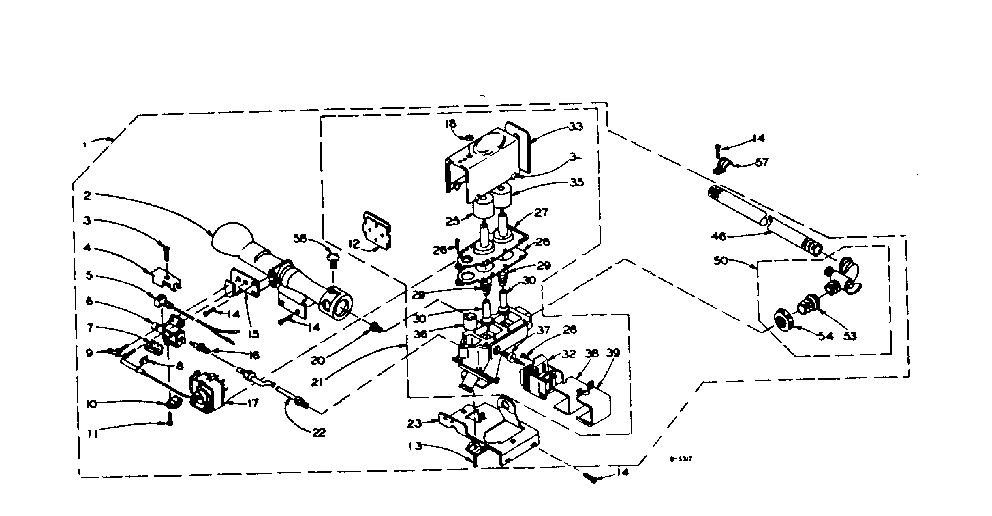 White rodgers burner assembly