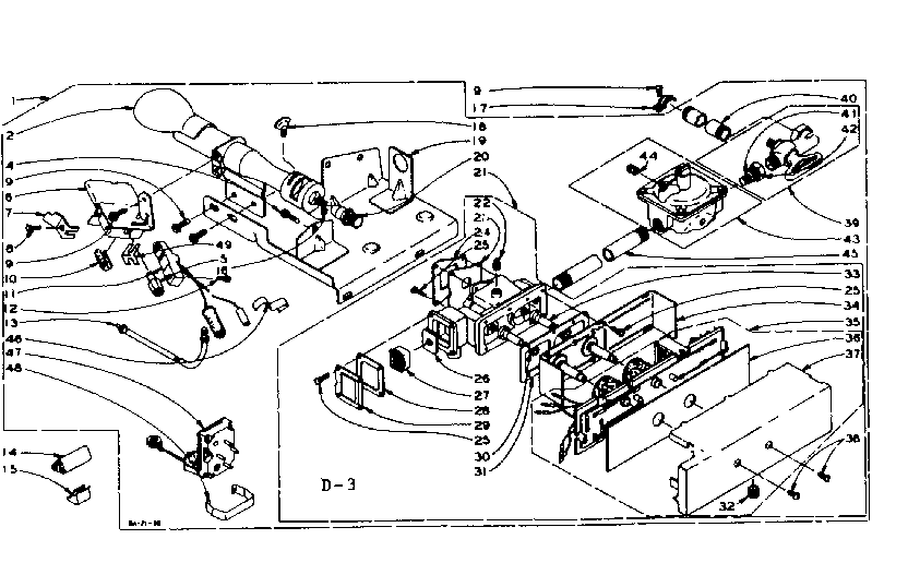 DOLE BURNER ASSEMBLY