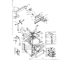 Kenmore 1106117511 machine sub-assembly diagram