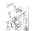 Kenmore 1106117512 machine sub-assembly diagram