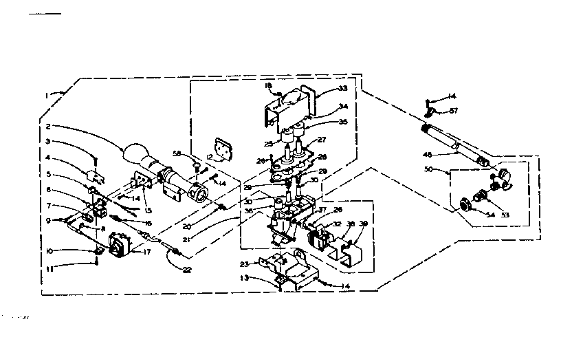 White rodgers burner assembly