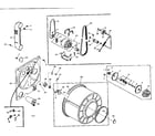 Kenmore 1106117244 bulkhead assembly diagram