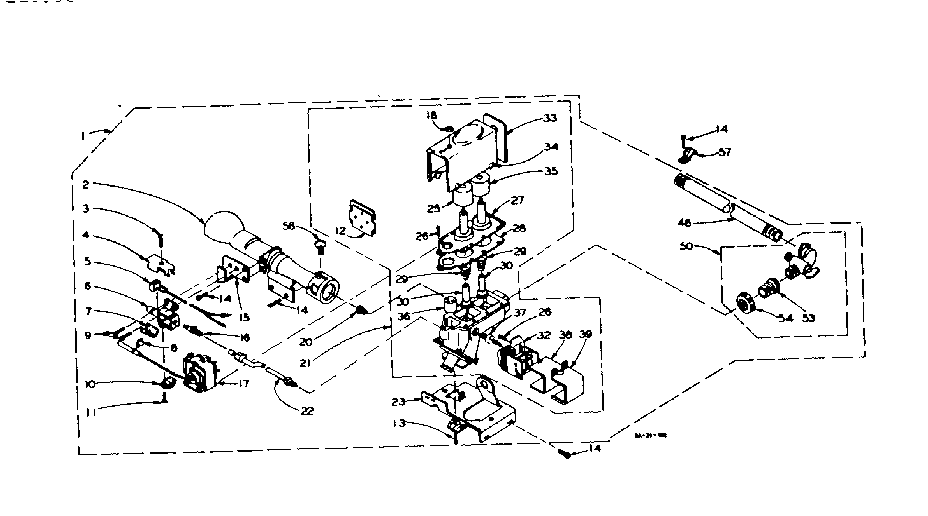 White rodgers burner assembly