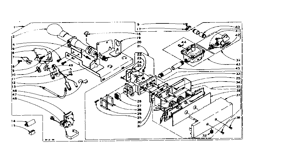 Dole burner assembly