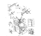 Kenmore 1106117510 machine sub-assembly diagram