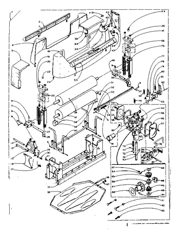Wringer and wringer gear case assembly