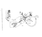 Kenmore 1106202500 pump assembly and pump parts diagram