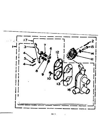 Two way valve assembly