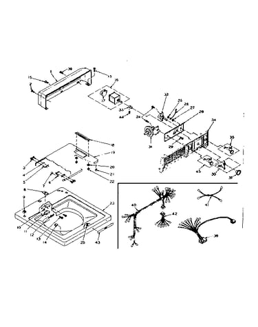 Top and console assembly