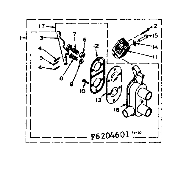 Two way valve assembly