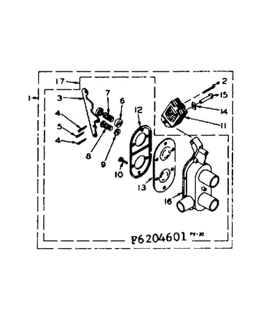Two way valve assembly