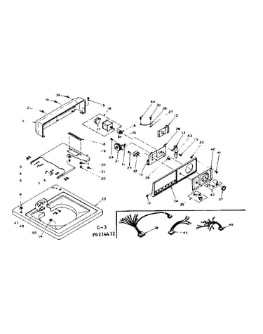 Top and console assembly