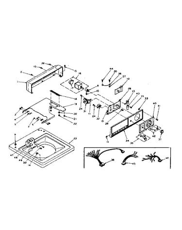 Top console assembly