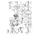 Kenmore 1106114812 machine sub assembly diagram