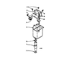Kenmore 1106115812 dispenser assembly diagram