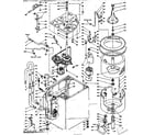 Kenmore 1106204250 machine sub-assembly diagram