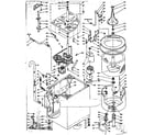 Kenmore 1106204201 machine sub-assembly diagram