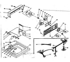 Kenmore 1106204251 top and console assembly diagram