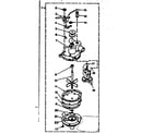 Kenmore 1106205401 pump assembly diagram