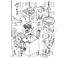 Kenmore 1106205702 machine sub-assembly diagram