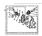 Kenmore 1106205752 two way valve assembly diagram