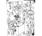 Kenmore 1106204753 machine sub-assembly diagram