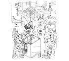 Kenmore 1106205650 machine sub-assembly diagram