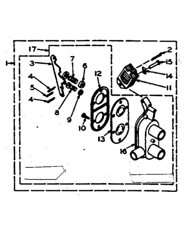 Two way valve assembly