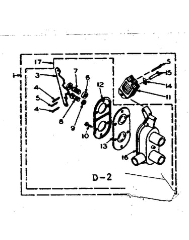 Two way valve assembly