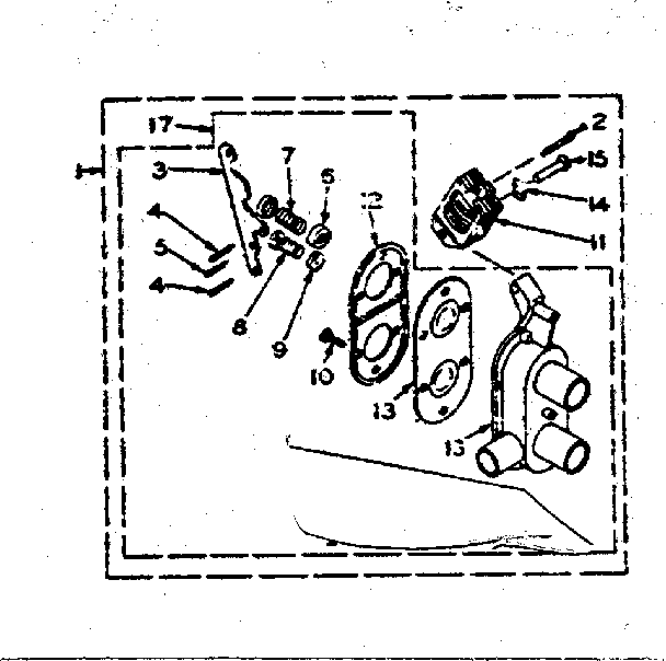 Two way valve assembly