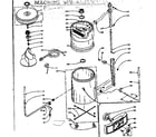 Kenmore 1106202501 machine sub-assembly diagram