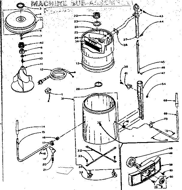 Machine sub-assembly