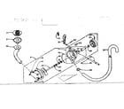 Kenmore 1106202501 pump assembly and pump parts diagram