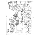 Kenmore 1106205760 machine sub assembly diagram