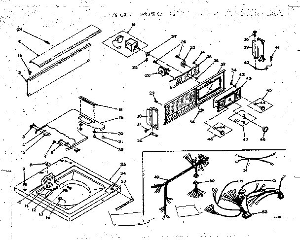 Top and console assembly