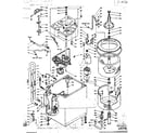 Kenmore 1106204151 machine sub-assembly diagram