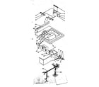 Kenmore 1106204051 top and control assembly diagram