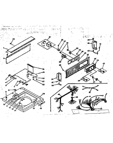 Top and console assembly