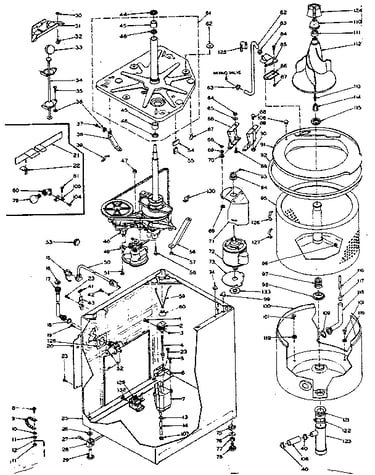Machine sub assembly