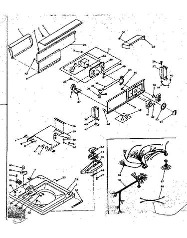 Top and console assembly