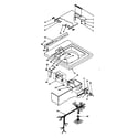 Kenmore 1106204052 top and control assembly diagram