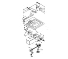 Kenmore 1106204052 top and control assembly diagram