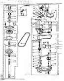 Gear case and superstructure assembly