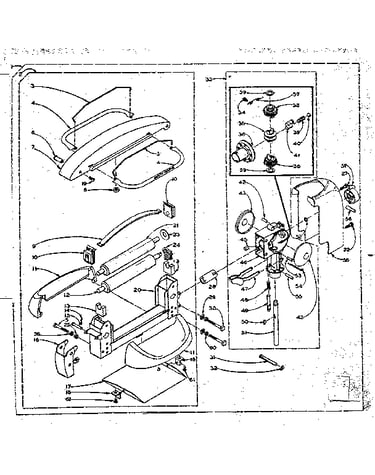 Wringer and wringer gear case assembly