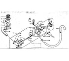 Kenmore 1106202300 pump assembly and pump parts diagram