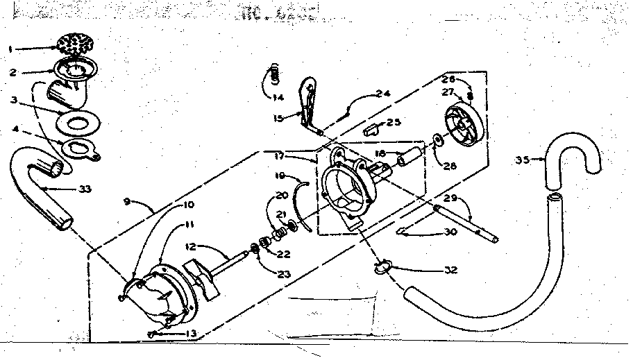 Pump assembly and pump parts