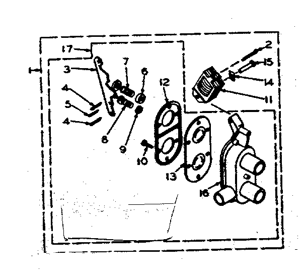 Two way valve assembly